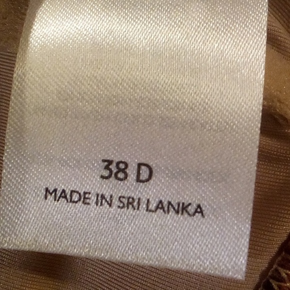 "Shade & Shore" Tiger Print Underwire Bikini Top Size 38D NWOT - Picture 7 of 8